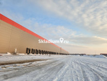 Вид здания. Сухой склад (+18) Логистический комплекс Придорожный Самарская обл, Волжский р-н, село Преображенка, ул Индустриальная, зд 2/2, 6 500 м2 фото 2